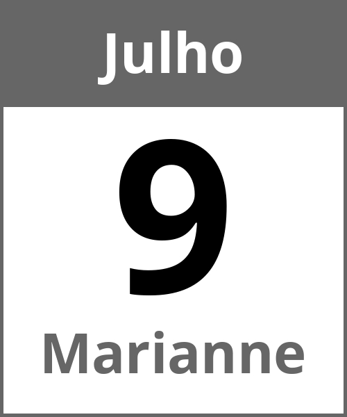 Festa Marianne Julho 9.7.