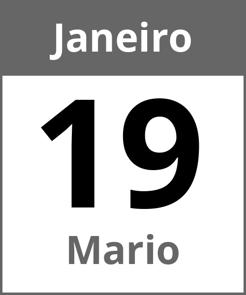 Festa Mario Janeiro 19.1.