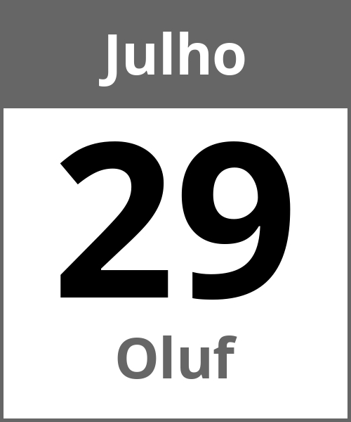 Festa Oluf Julho 29.7.