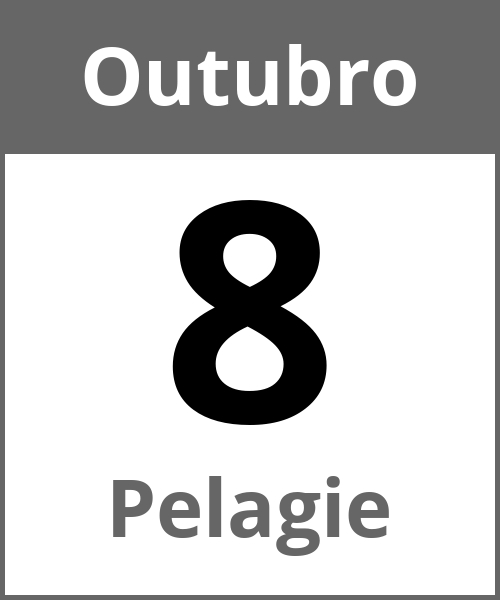 Festa Pelagie Outubro 8.10.