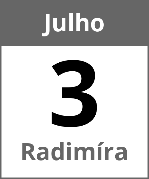 Festa Radimíra Julho 3.7.