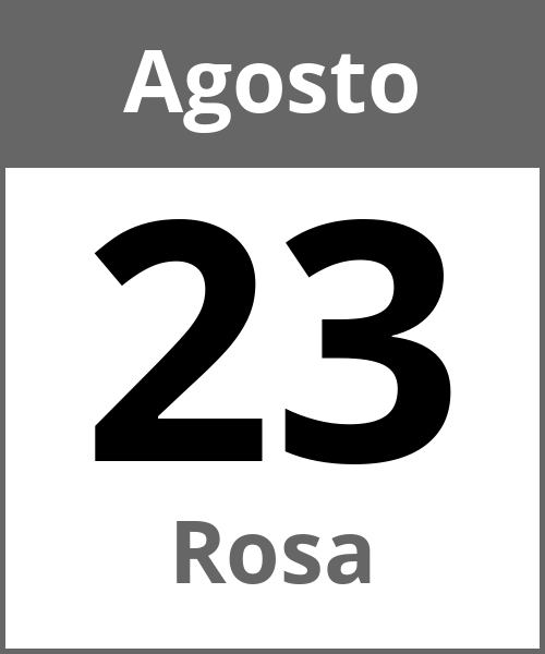 Festa Rosa Agosto 23.8.