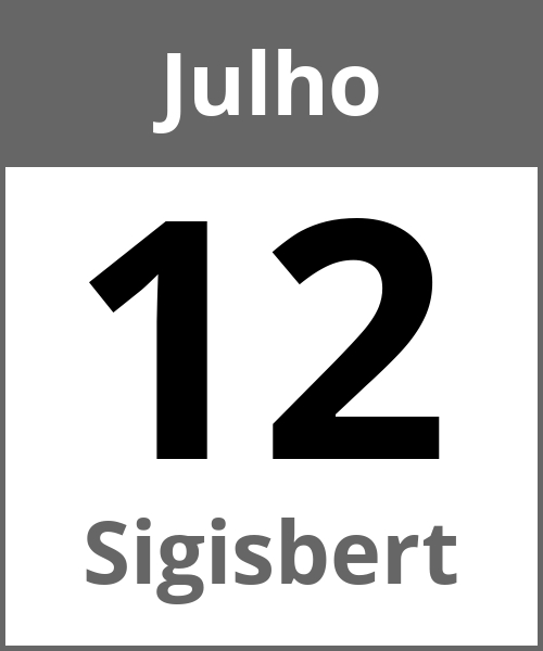 Festa Sigisbert Julho 12.7.