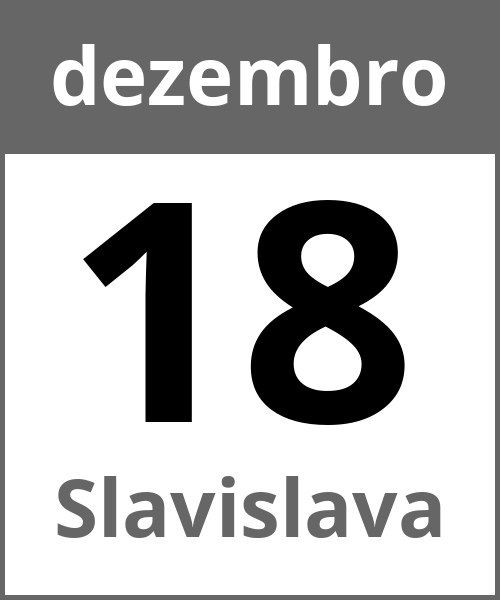 Festa Slavislava dezembro 18.12.