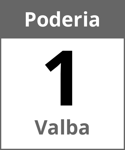 Festa Valba Poderia 1.5.