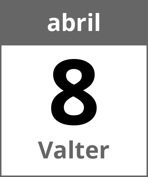 Festa Valter abril 8.4.