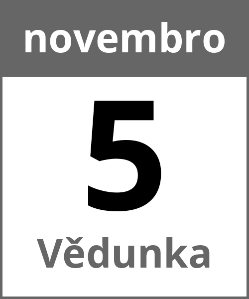 Festa Vědunka novembro 5.11.