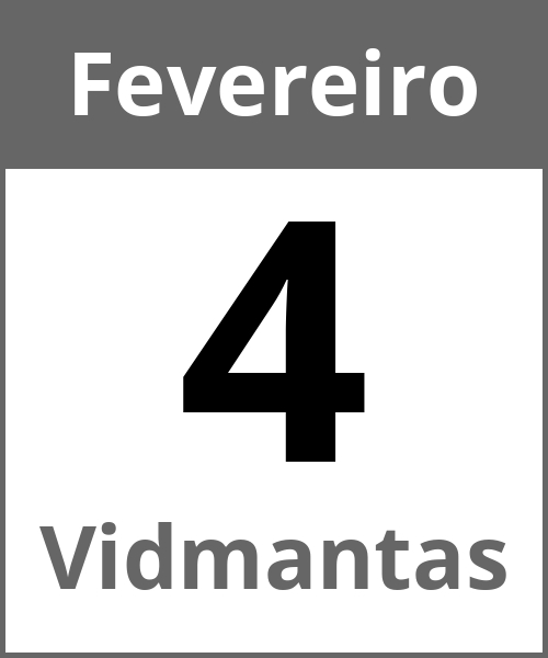 Festa Vidmantas Fevereiro 4.2.