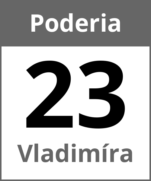 Festa Vladimíra Poderia 23.5.