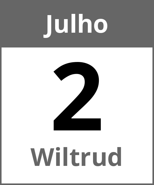 Festa Wiltrud Julho 2.7.